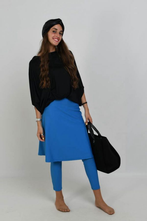 Jupe-Legging Shany bleu indigo