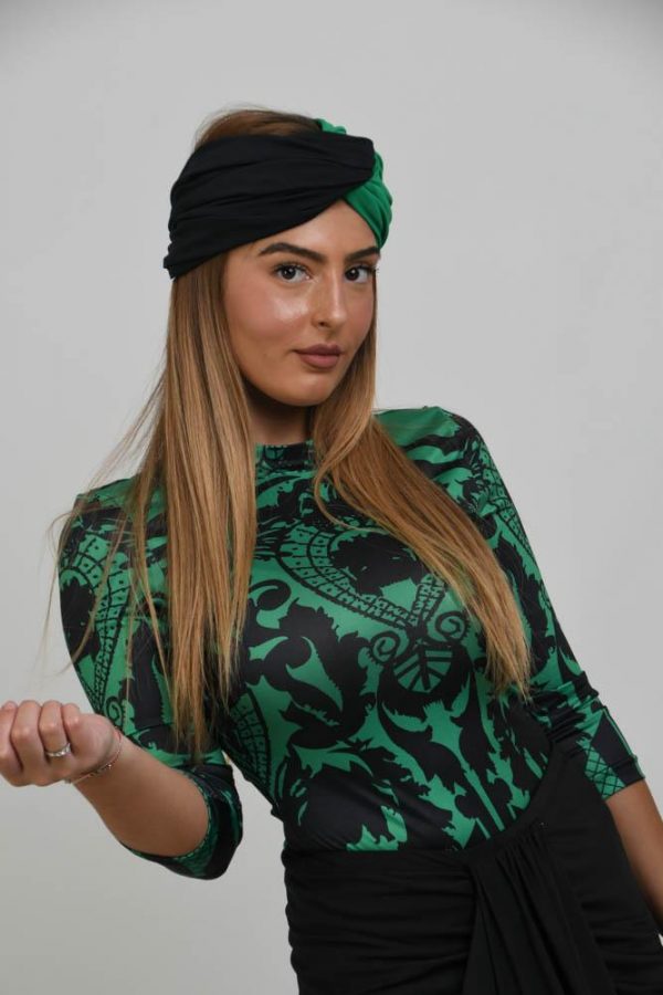 Body "Versace" Vert/Noir