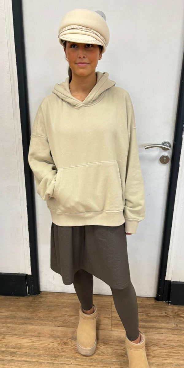 Jupe-Legging Shany bicolore couleur tabac