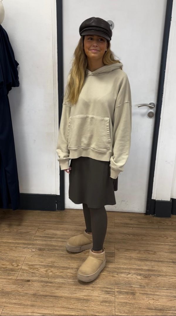 Jupe-Legging Shany bicolore V2 couleur tabac