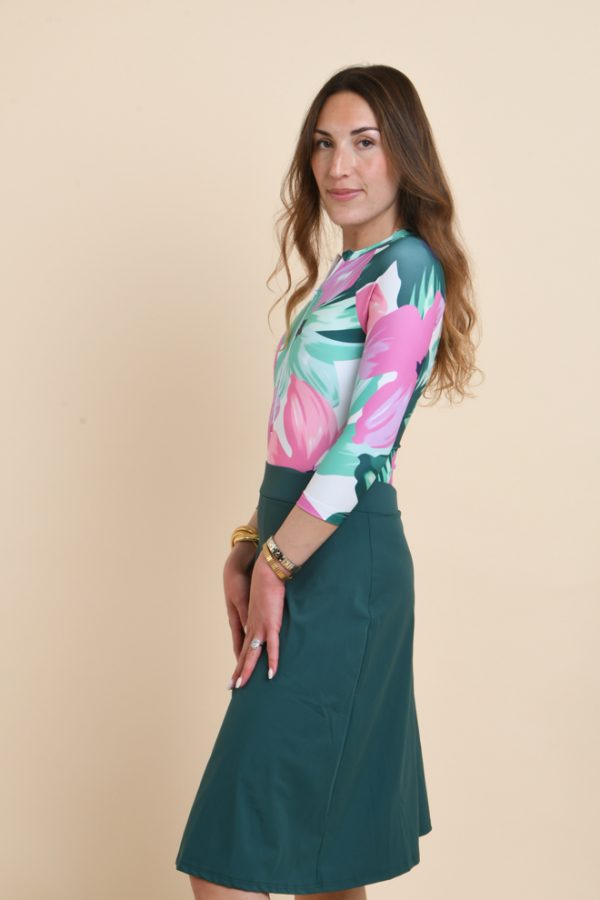 Jupe-Legging Shanon Vert bouteille