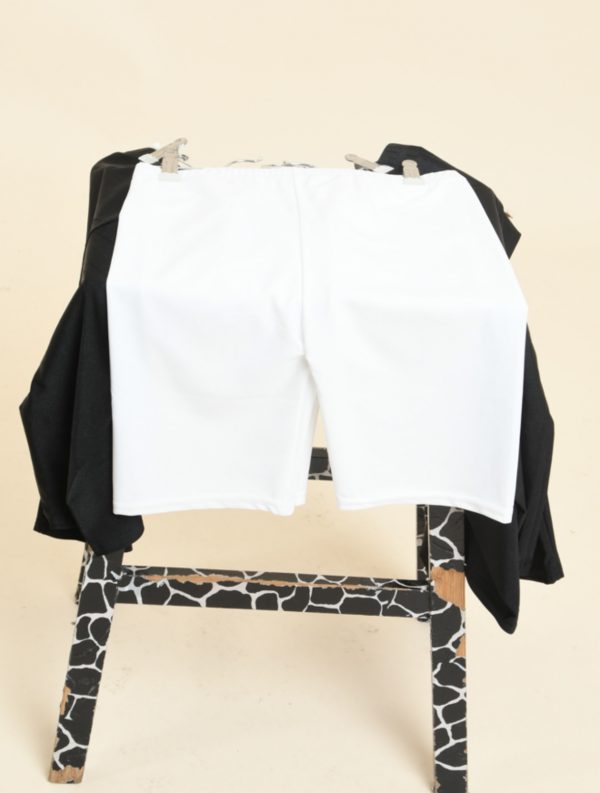 Shorty en qualité maillot blanc