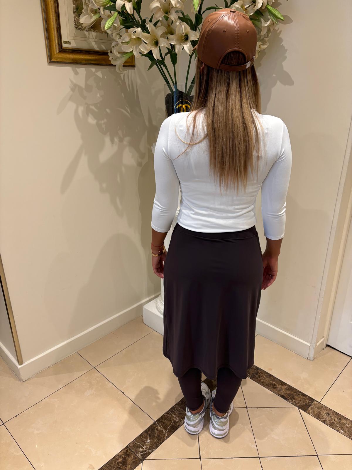 Jupe-Legging Shany marron – Image 2