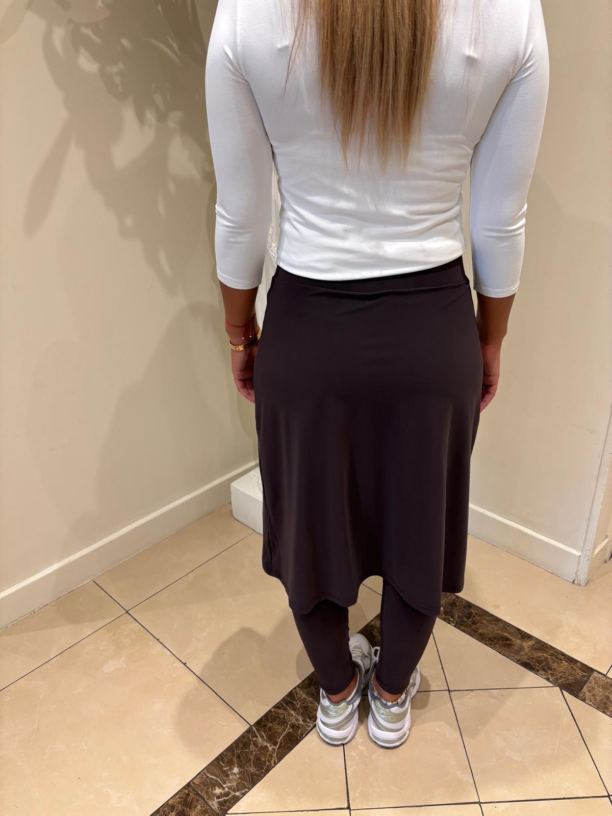 Jupe-Legging Shany marron – Image 3