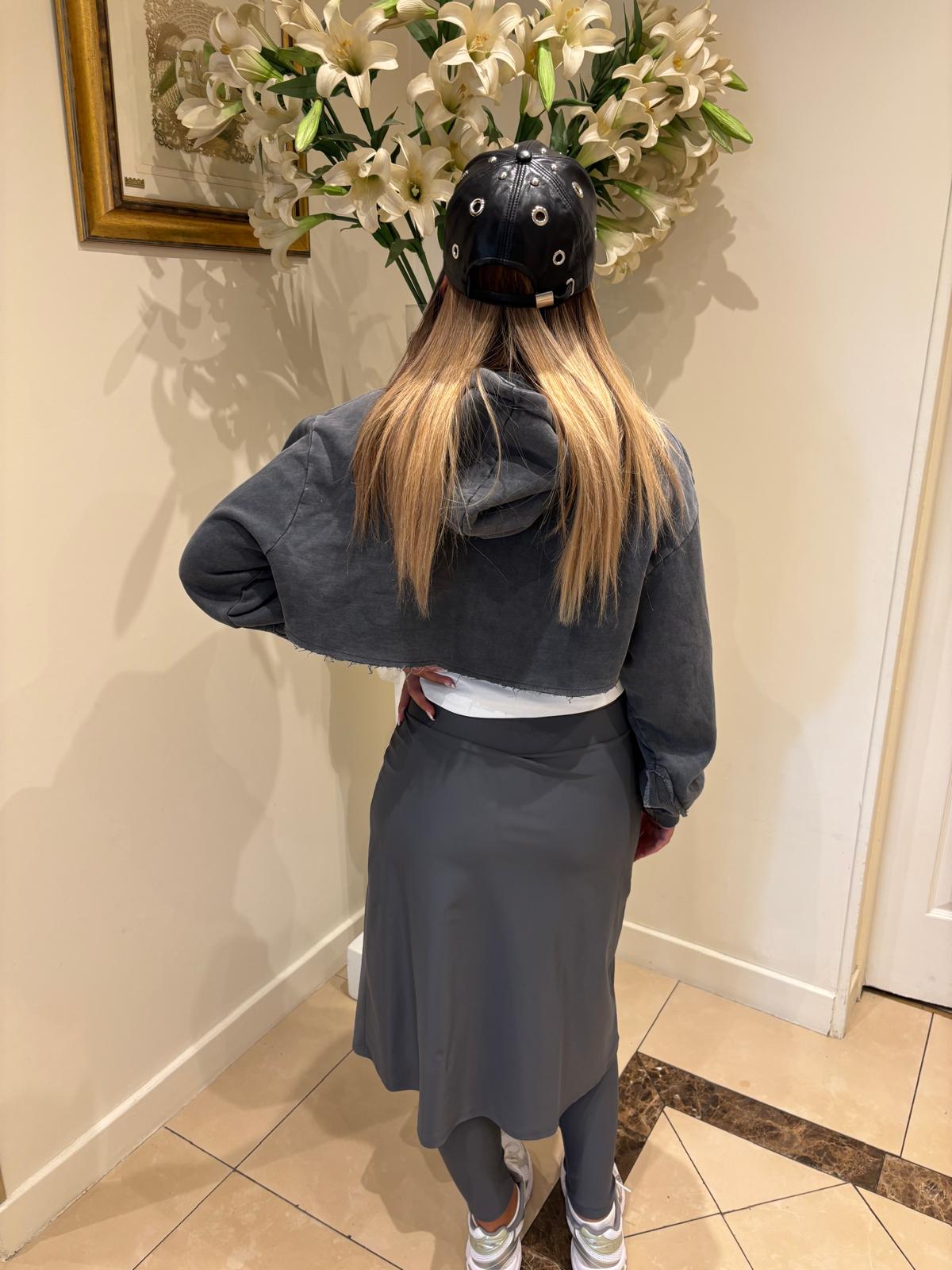 Jupe-Legging Shany gris – Image 3