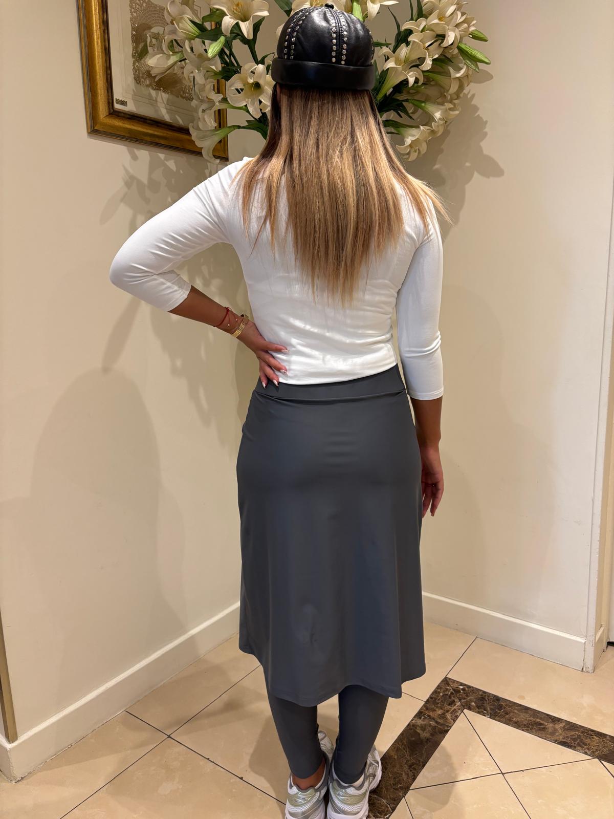 Jupe-Legging Shany gris – Image 6