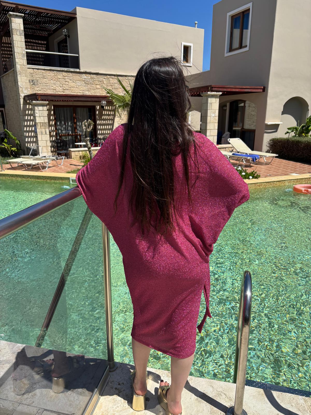 Eden Lurex Fushia – Image 3