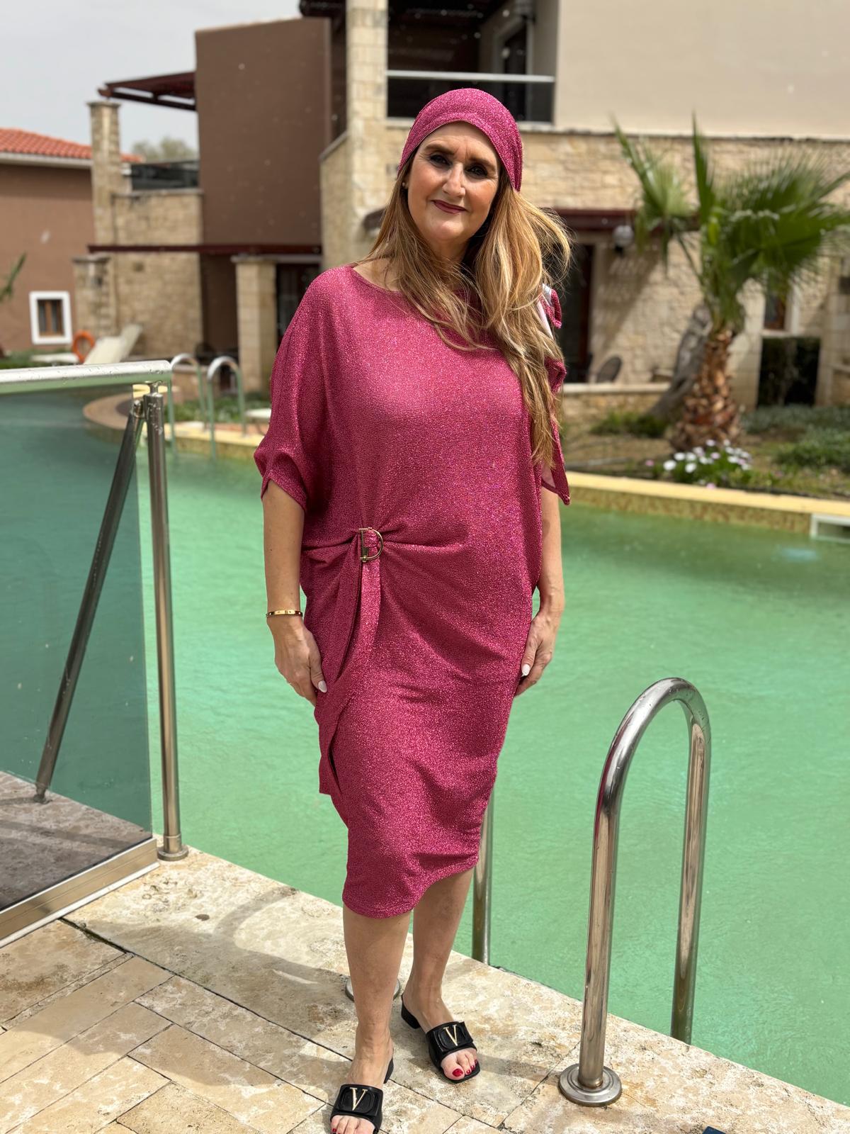 Eden Lurex Fushia – Image 4