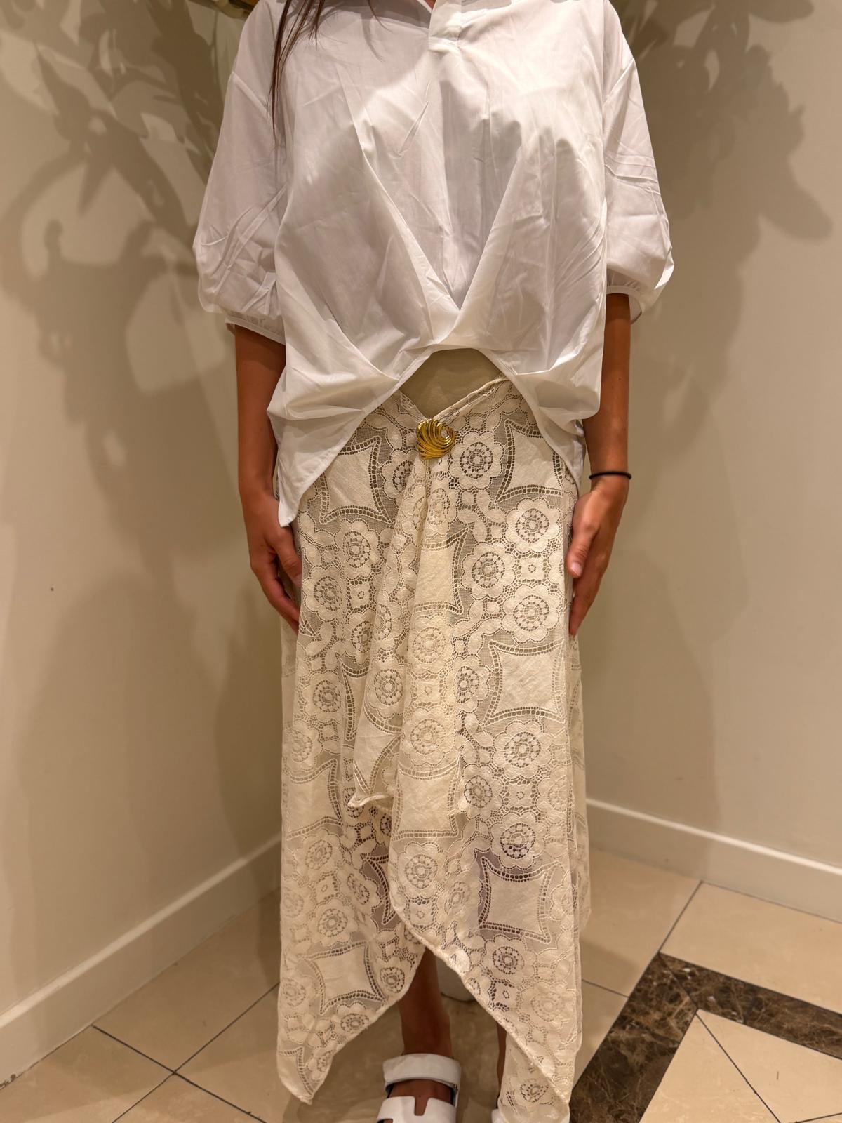 Paréo Dentelle beige – Image 3