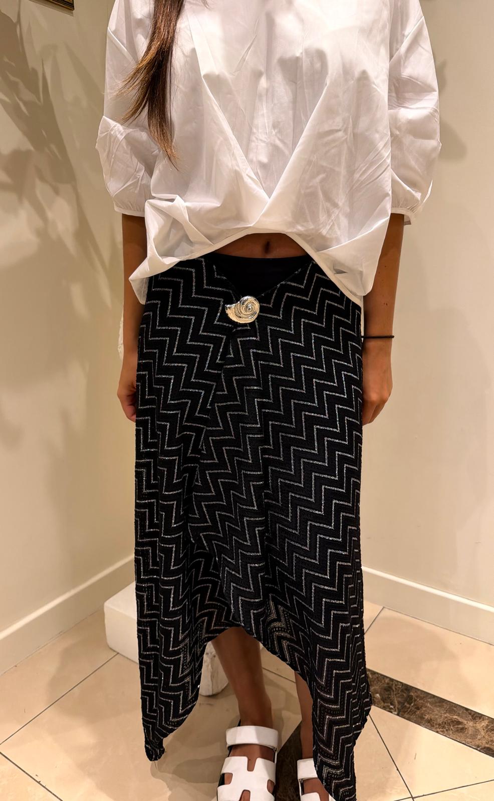 Paréo Dentelle noir/argent – Image 5
